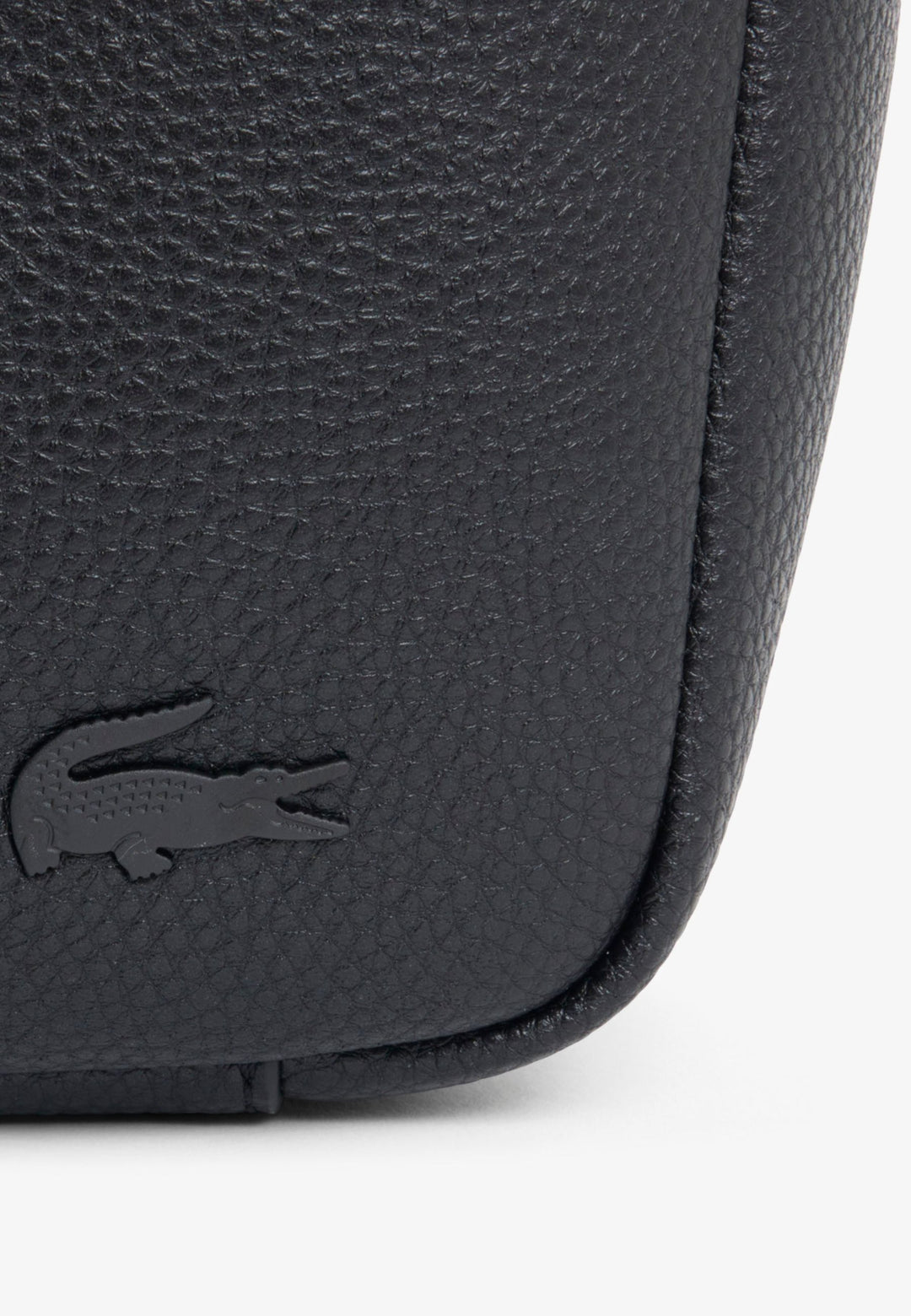 Lacoste Magnus Bőr Válltáska Fekete