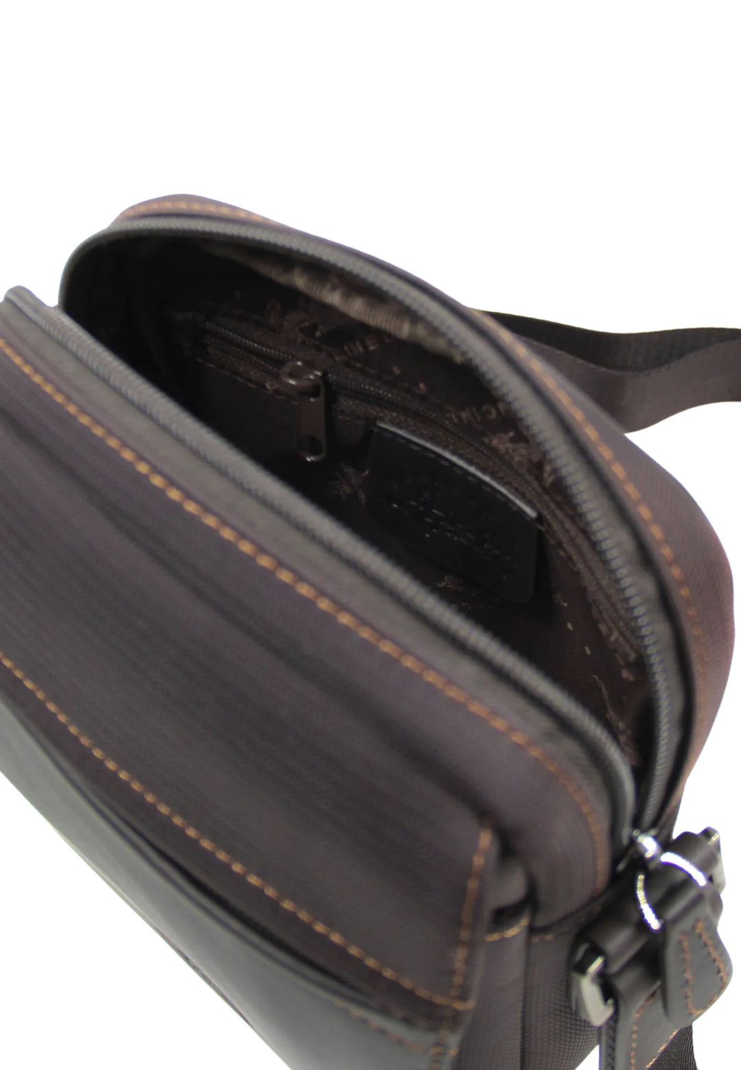 Sacoche zippé Porto Francinel Marron