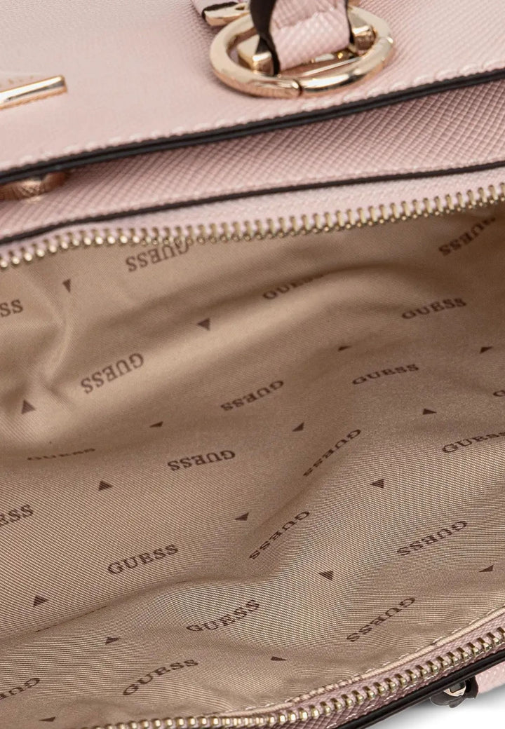 Guess Sac Bandoulière Bramina Small Satche Rose