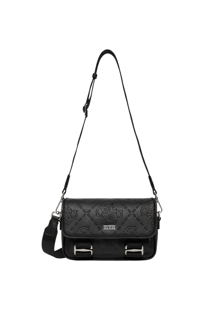 Guess Torbica čez ramo Boston Crossover črna BOMGP5464