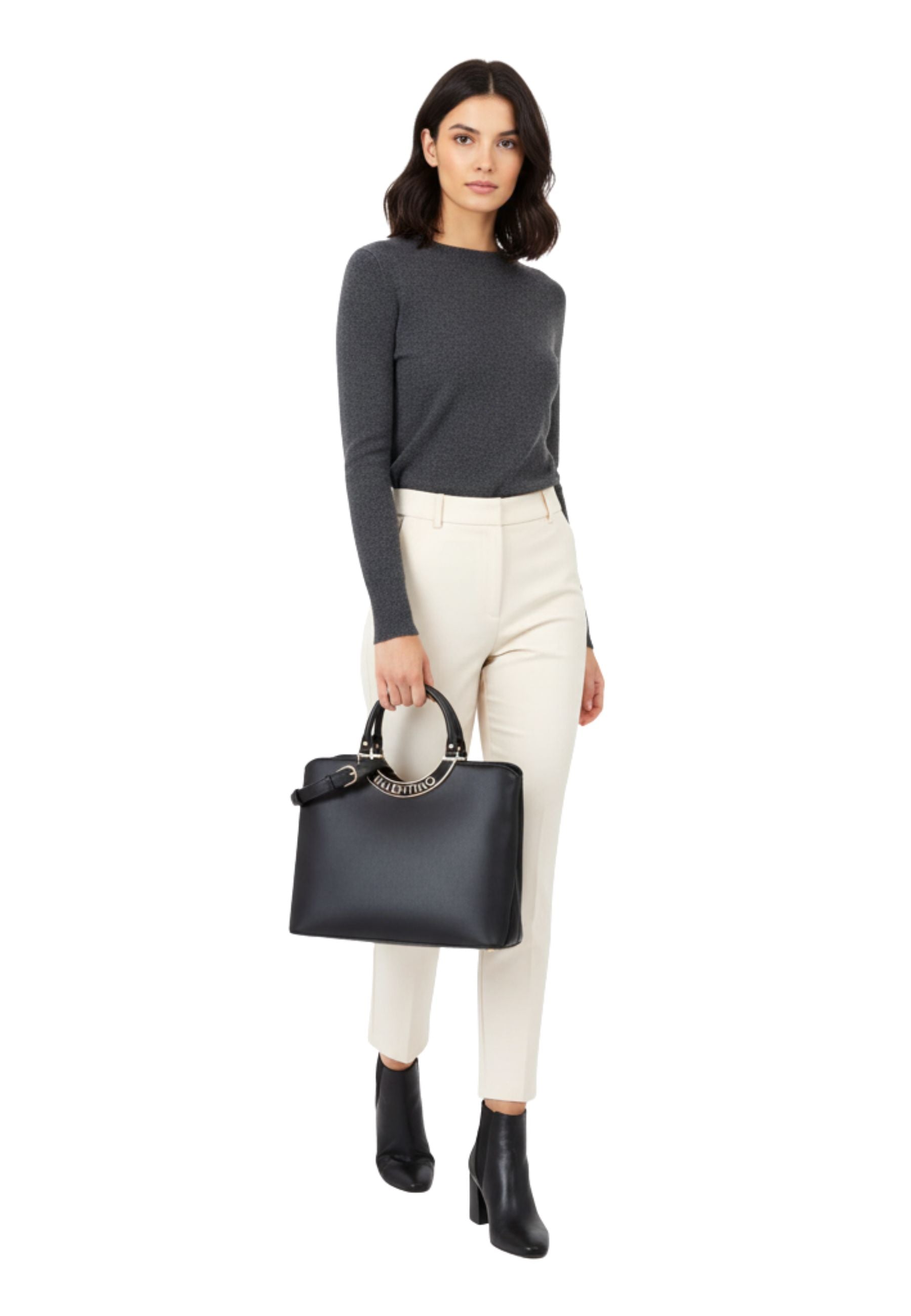 Valentino Wendy Tote Bag Nero | Lucky Bag