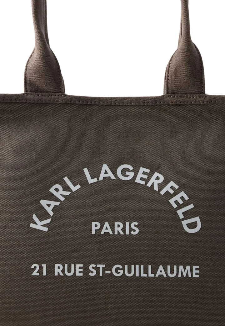 Karl Lagerfeld Cabas Convertible Coton Taupe