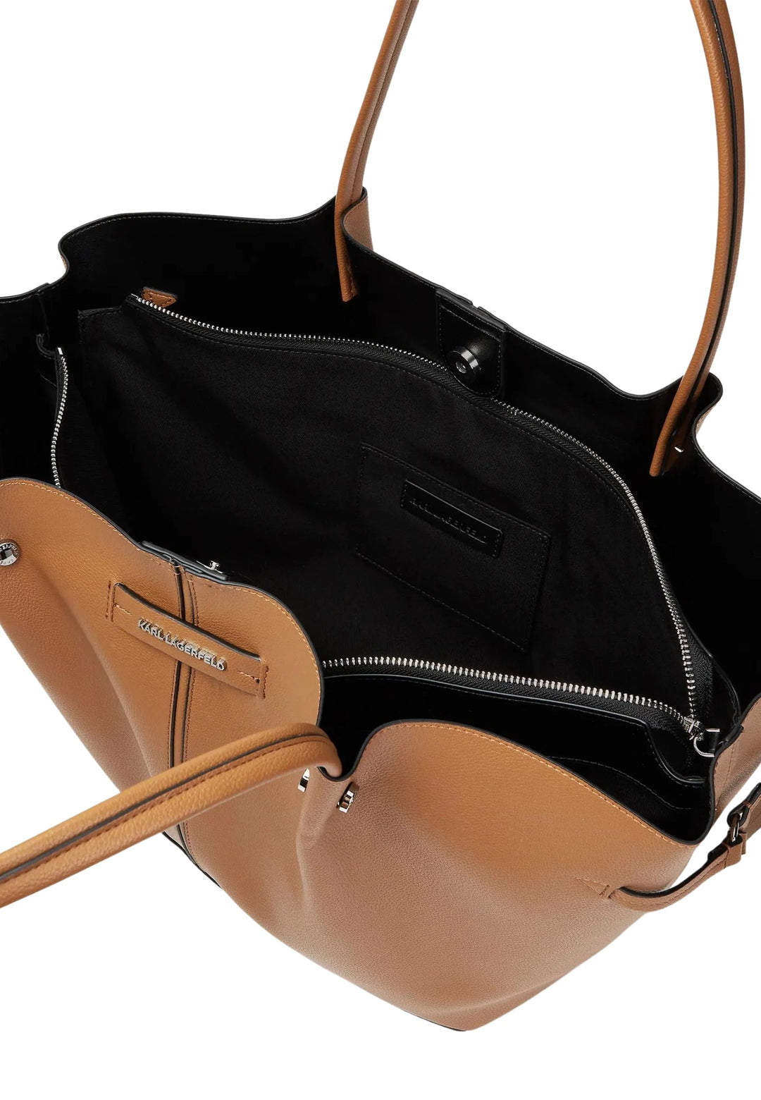 Karl Lagerfeld Cabas Perforé Caramel