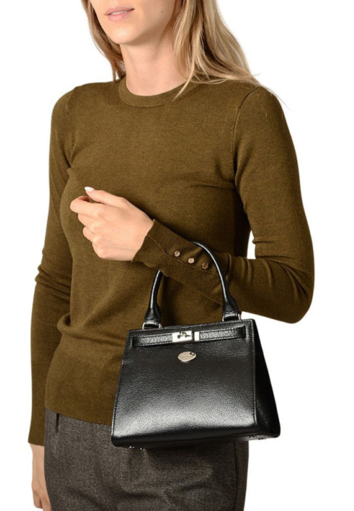 Mac Douglas Sacs À Main MINI Temple Buni Cuir Noir