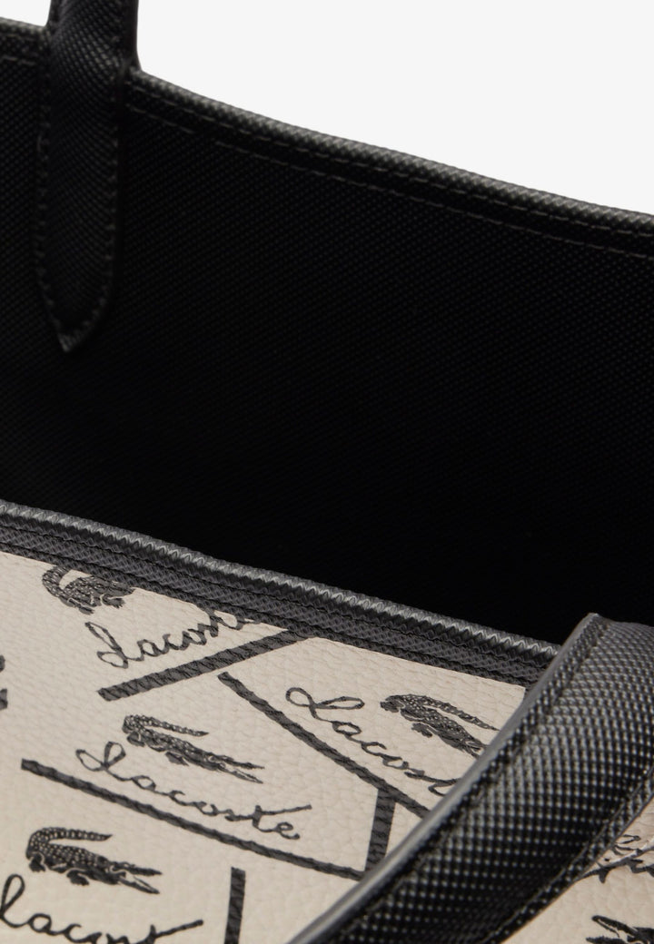 Lacoste Cabas Anna NF4791AS Preto/Farinha