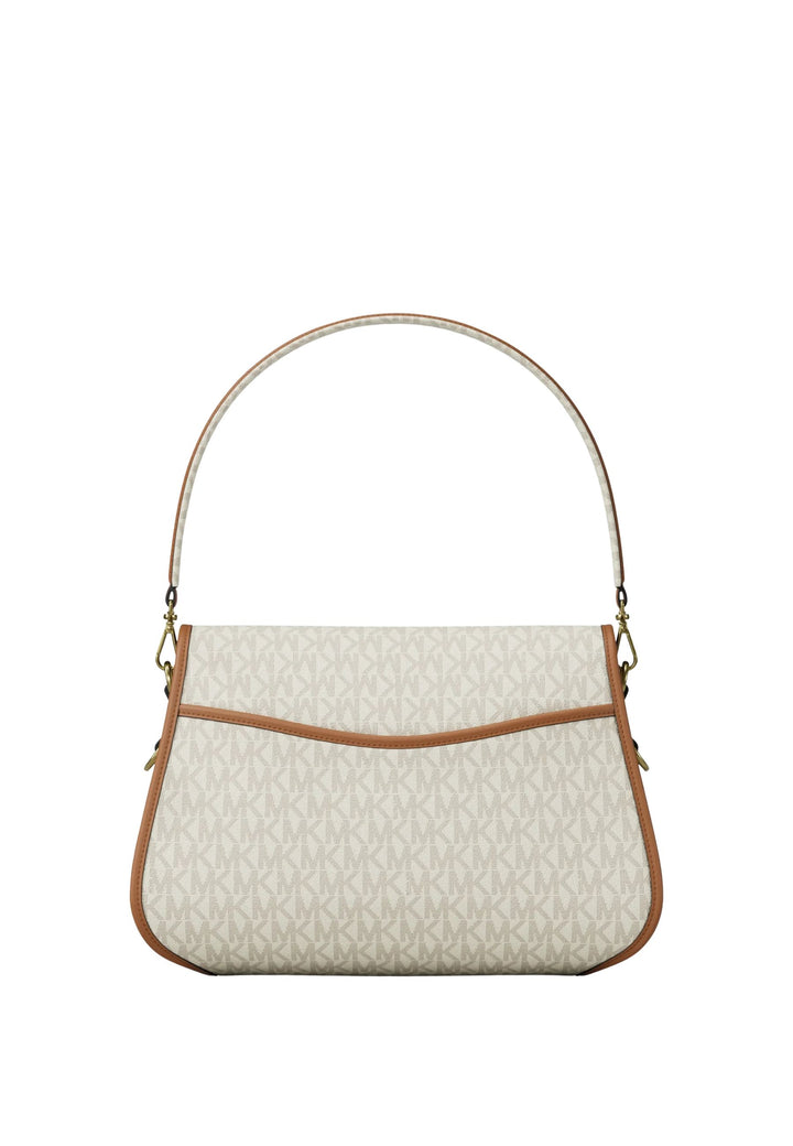 Michael Kors Holmes Umhängetasche Logo Signature Vanille