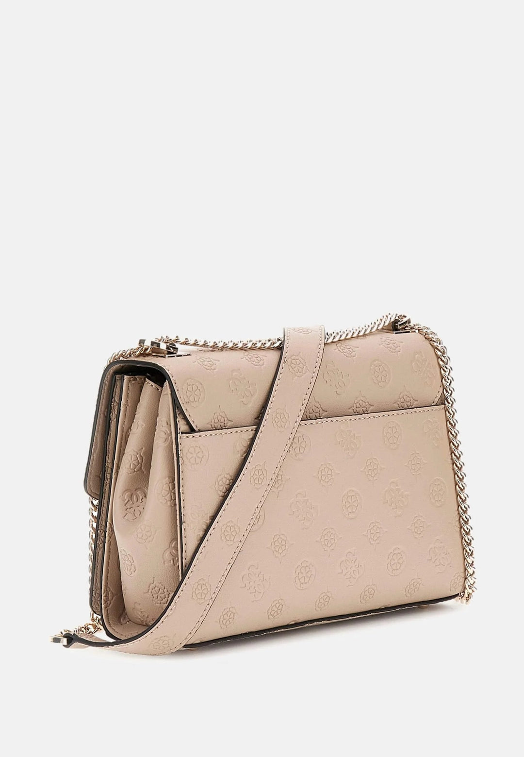 Guess Kabelka cez rameno Zarela Luxury Satche Simply Taupe Logo PD966521