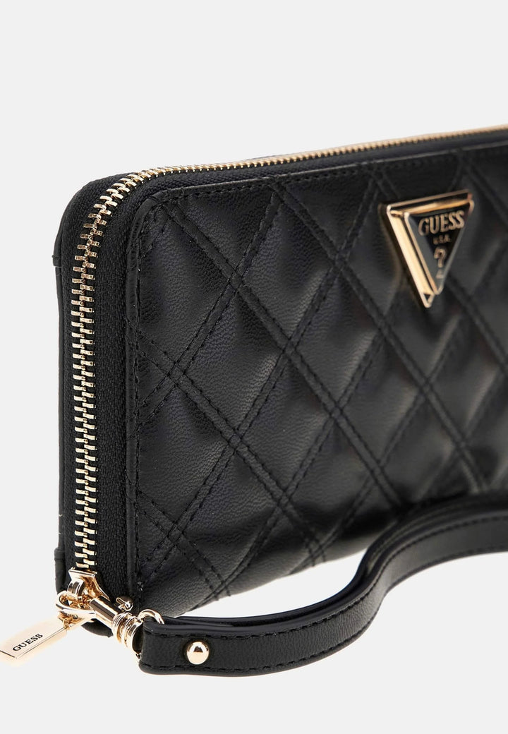 Guess Wallet Didi Large Zippered Black