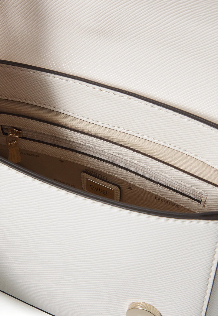 Guess Umhängetasche Bramina Small Off White