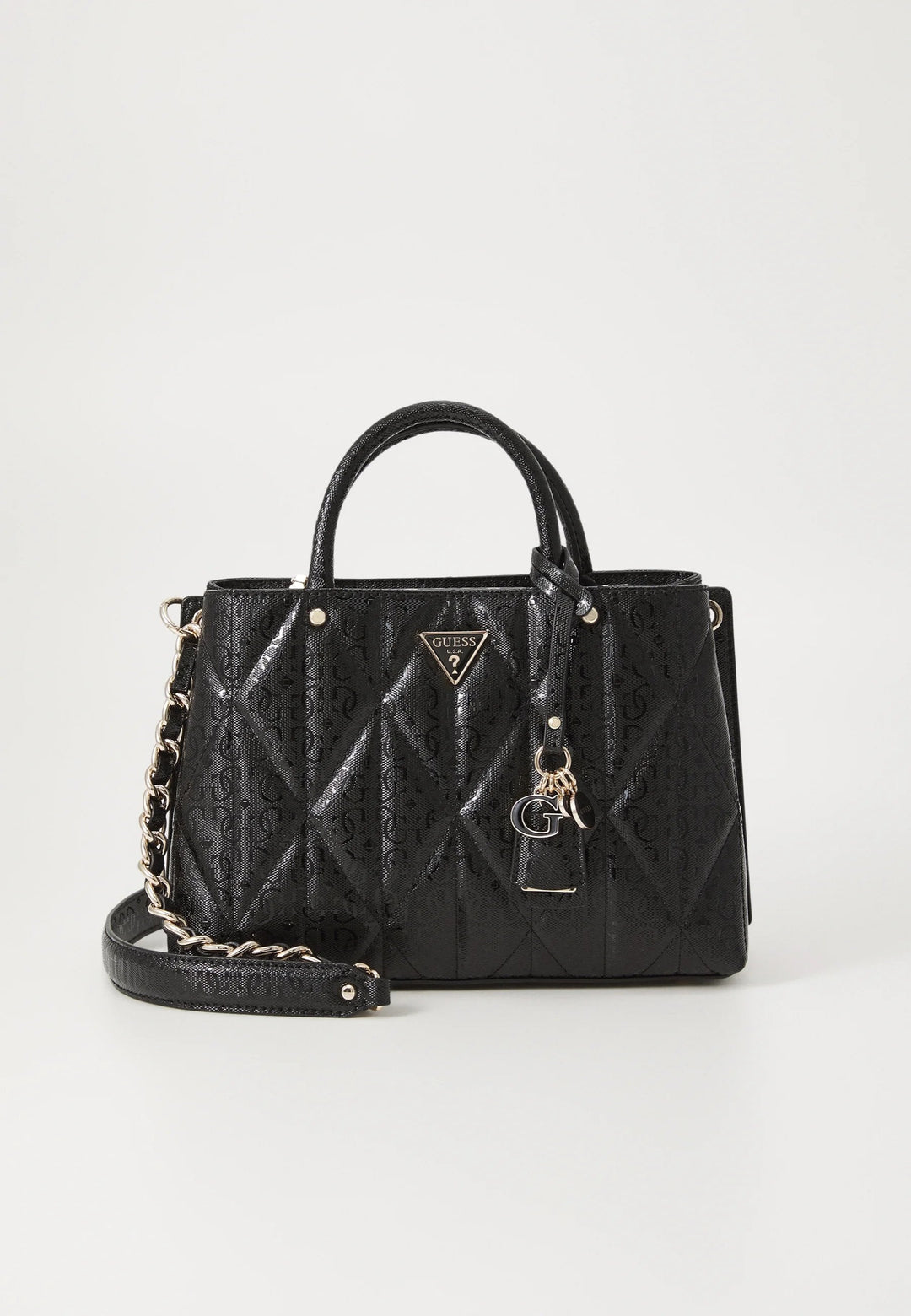 Guess Sac Bandoulière Betula Satchel Black