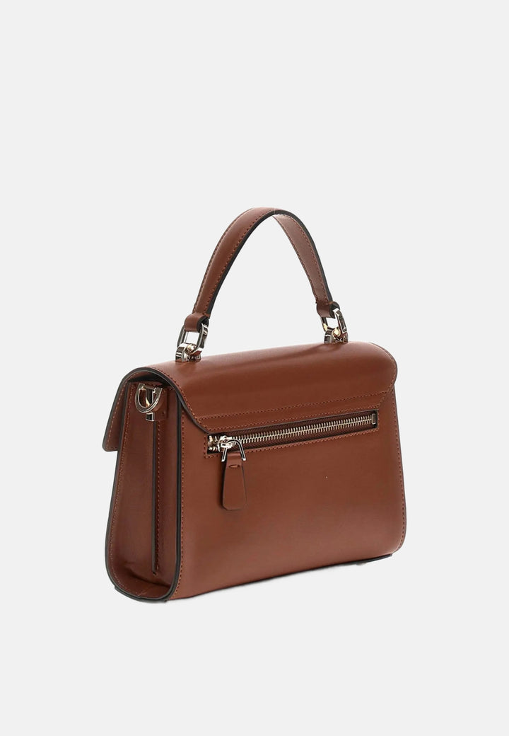 Guess Eco Mietta Sml Socie Cognac Shoulder Bag EVG964178