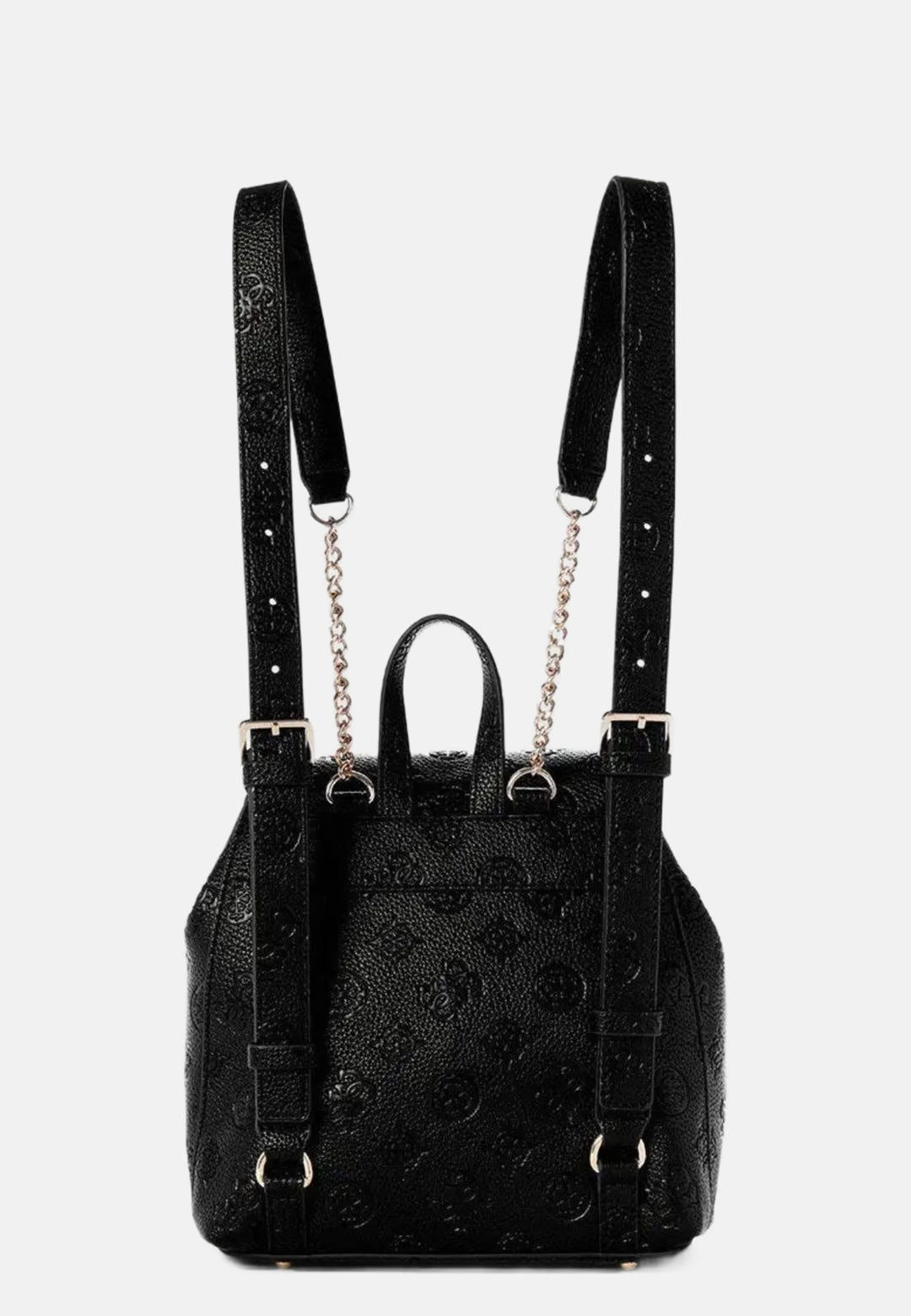 Ryggsäck Guess Deesa Logo Cnvrtble Svart PG934931