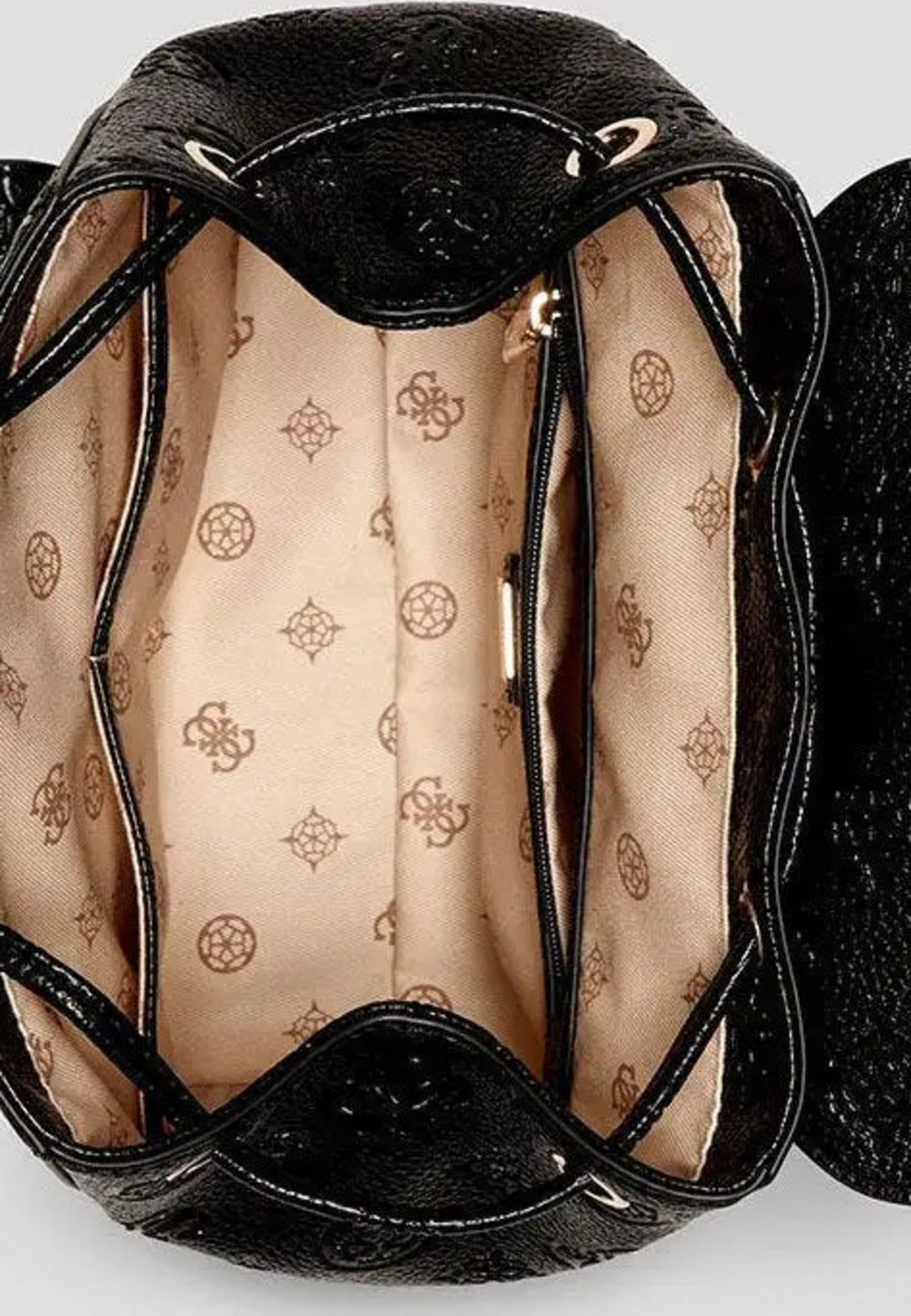 Ryggsäck Guess Deesa Logo Cnvrtble Svart PG934931