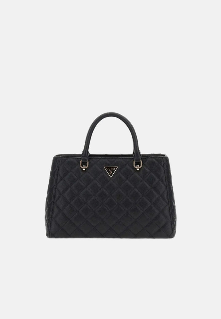 Guess Eco Carly Girlfriend Black Shoulder Bag EQG950906