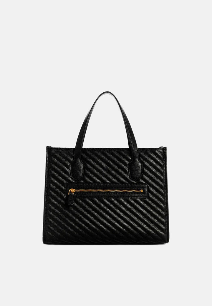 Cabas / Shopping Guess Silvana 2 Comp Tote Black QV866522