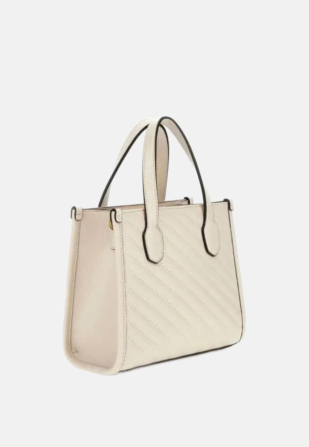 Cabas / Shopping Guess Silvana 2 Comp Tote Bone QV866577