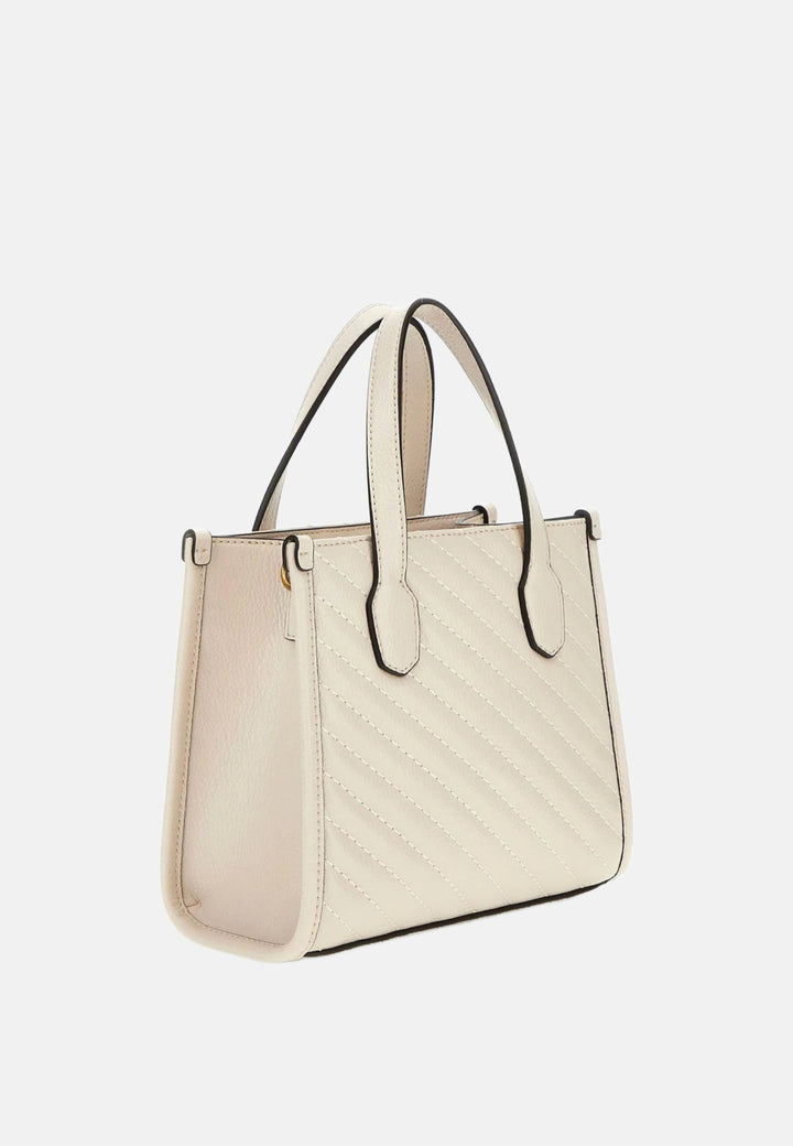 Cabas / Shopping Guess Silvana 2 Comp Tote Bone QV866577