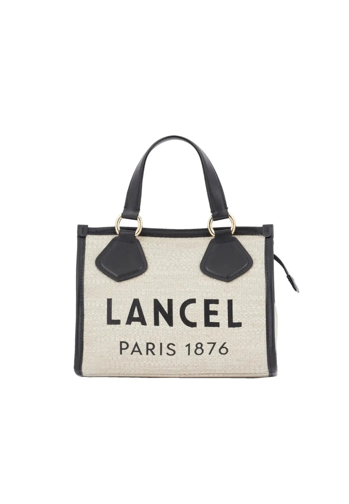 Cabas / Shopping Naturel/Noir 