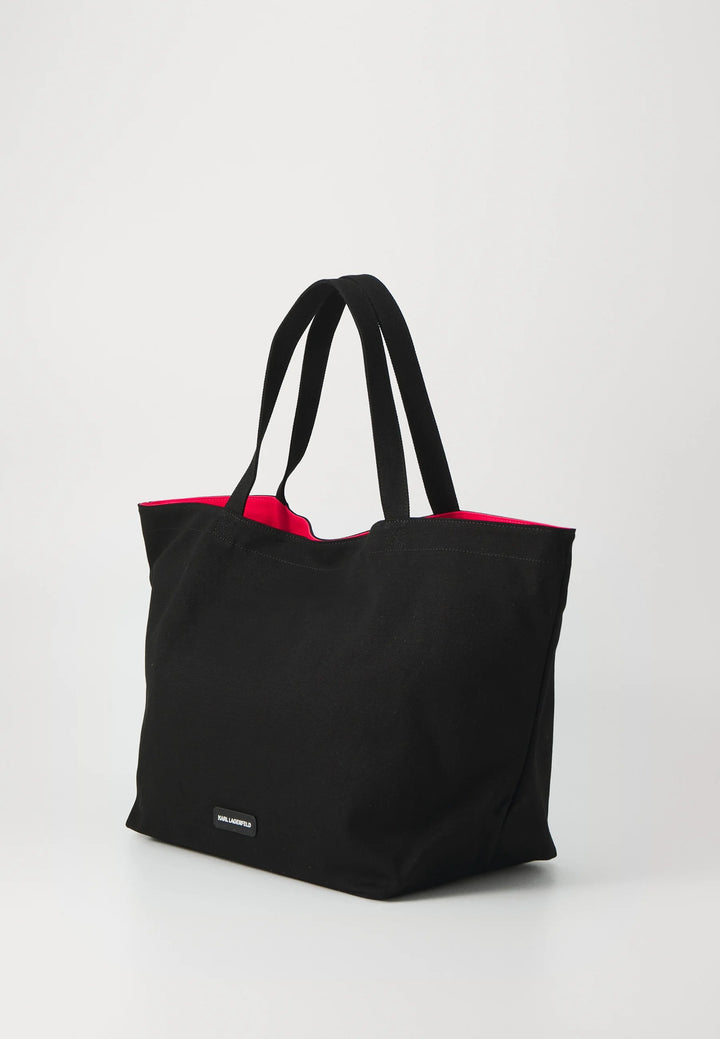 Torba Cabas/Shopping Karl Lagerfeld A1W50006 Czarny