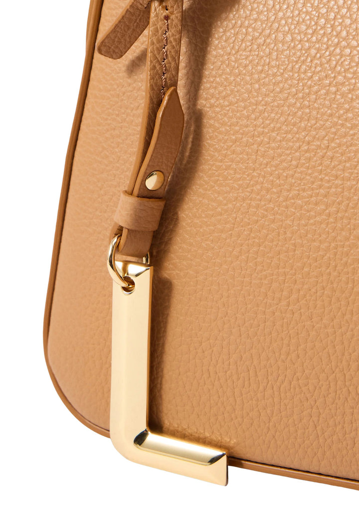 Lancel Faubourg Mini taška přes rameno Zipový Velbloudí