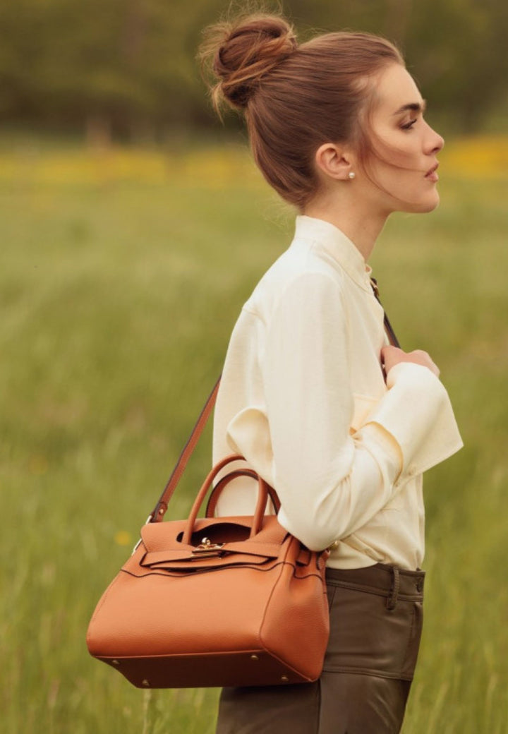 Mac Douglas Sacs À Main MIX Pylad Alba Cuir Marron