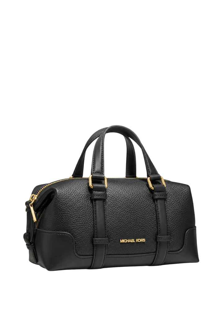 Michael Kors Skuldertaske Læder Teddi Mini Blød Sort