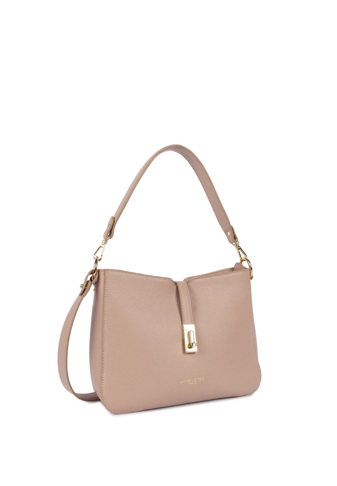 Lancaster Sac besace Zippé L Milano Horizon Nude