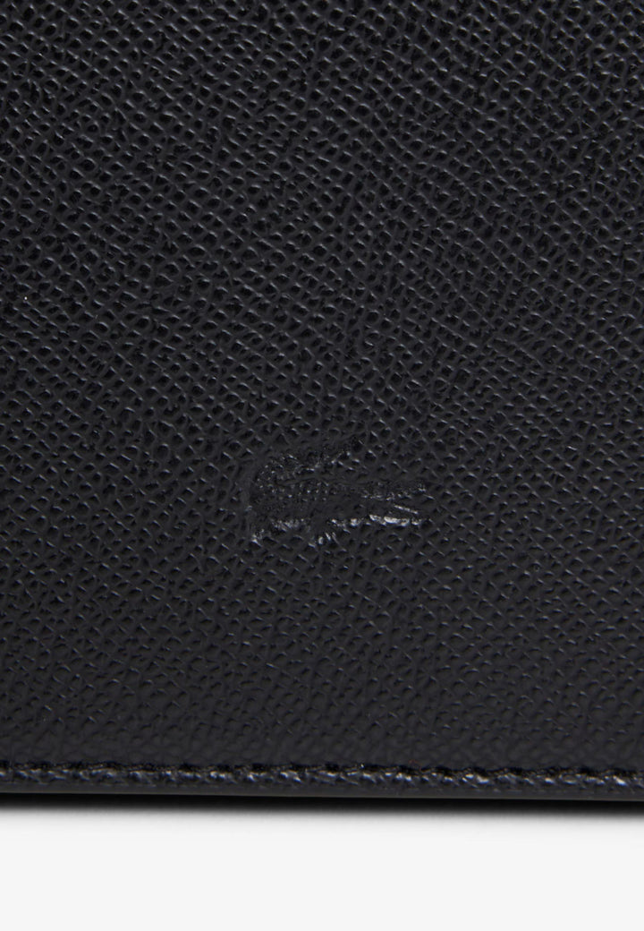 Lacoste Sac à bandoulière Champs-Élysées Cuir Noir