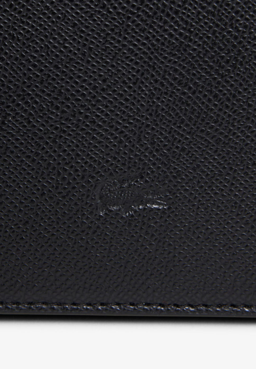 Lacoste Sac à bandoulière Champs-Élysées Cuir Noir