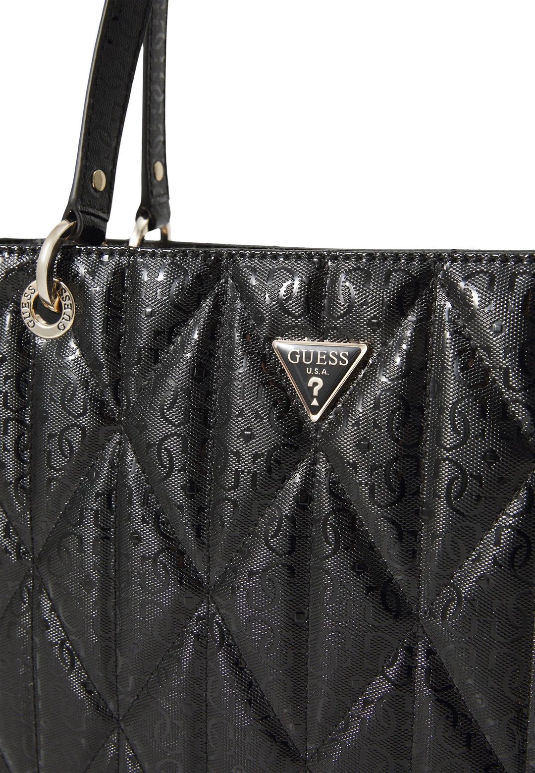Guess Borsa a tracolla Betula Satchel Nero