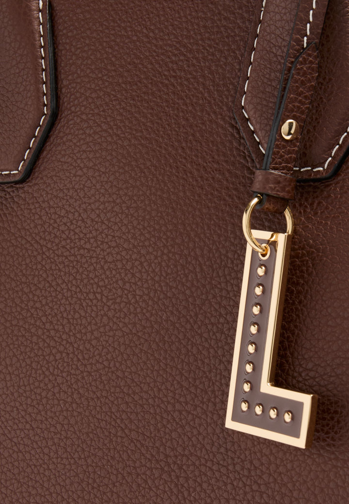 Borse a mano S Lancel Belleville Cocco Noce