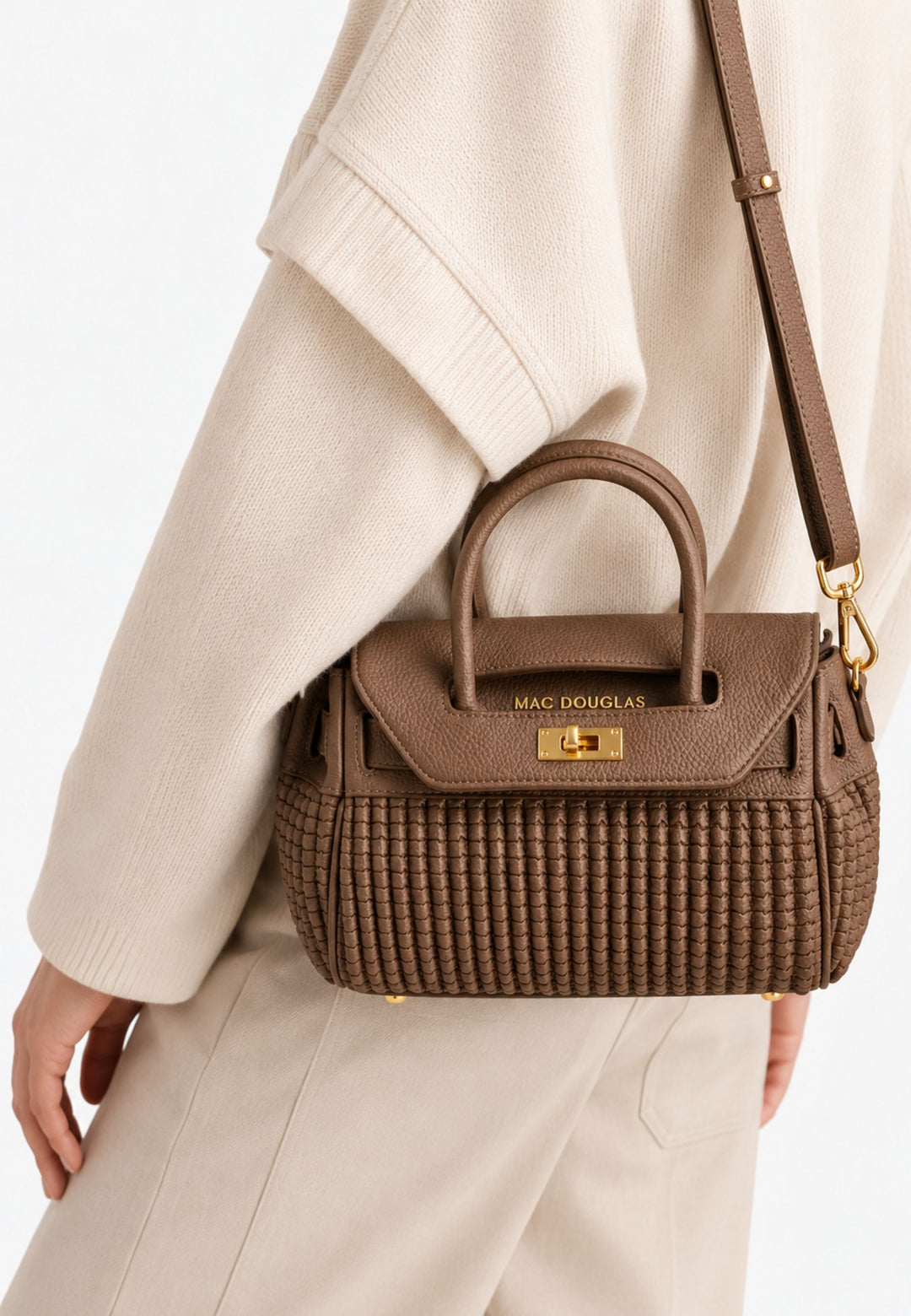 Mac Douglas Handbags MINI Pyla2 Bryan2 Brown