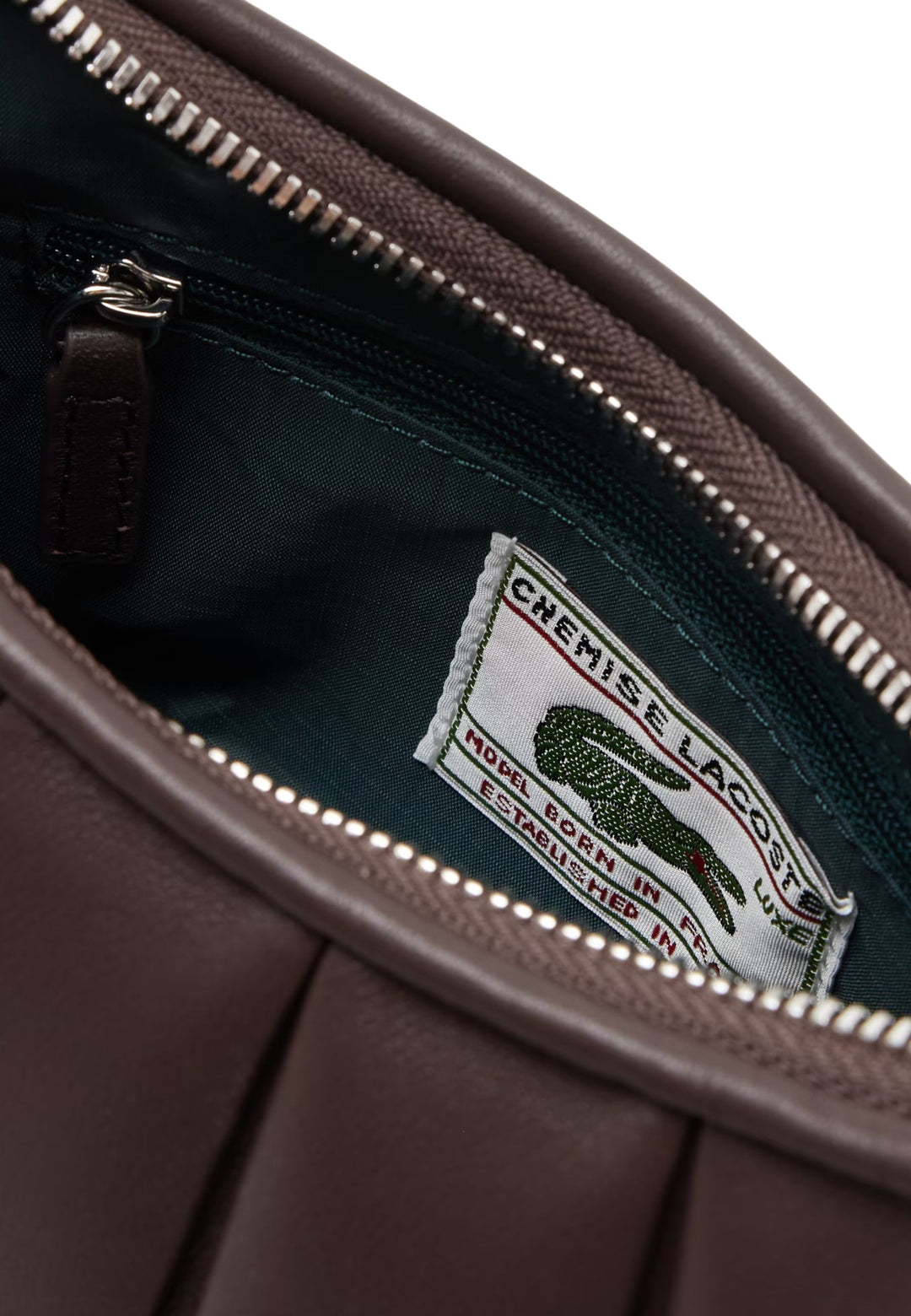 Lacoste Torba na ramię Lenglen NU5011DP Brązowa