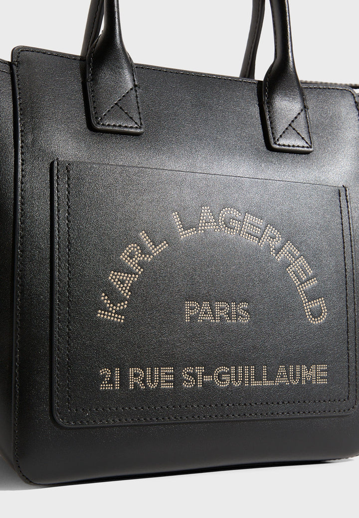 Karl Lagerfeld Cabas Cuir Noir