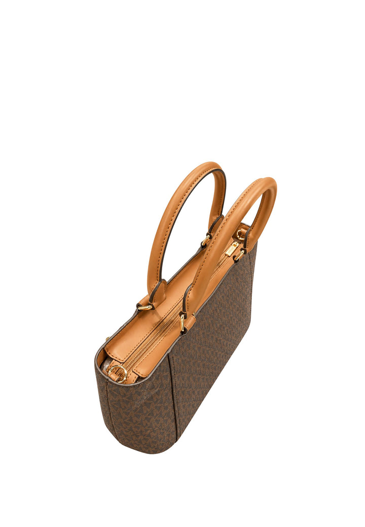 Michael Kors Nabela maža ruda rankinė su užtrauktuku