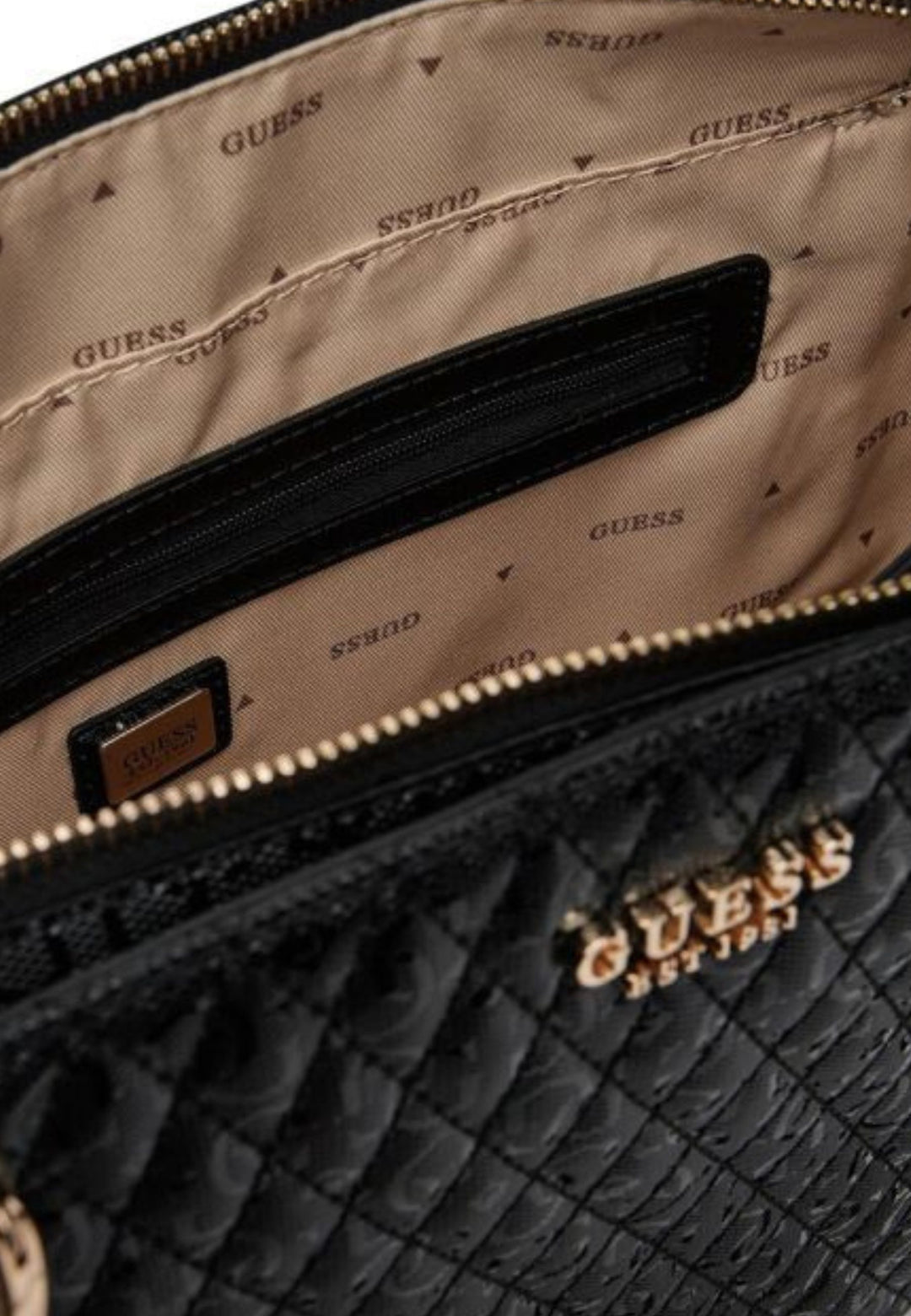 Guess Betula Satchel -olkah Laukku Musta GG962625