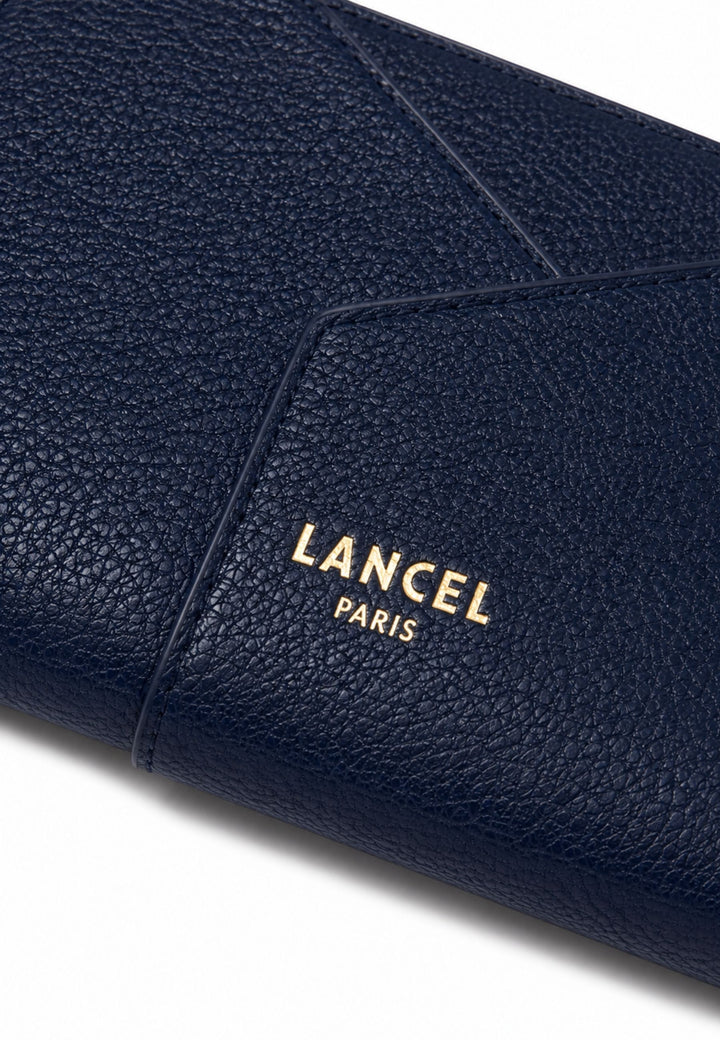 Lancel Enveloppe Peněženka Kůže Ultramarine