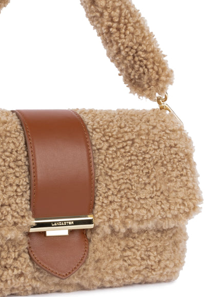 Lancaster Sac trotteur A rabat Moumoute 518-023 Cognac