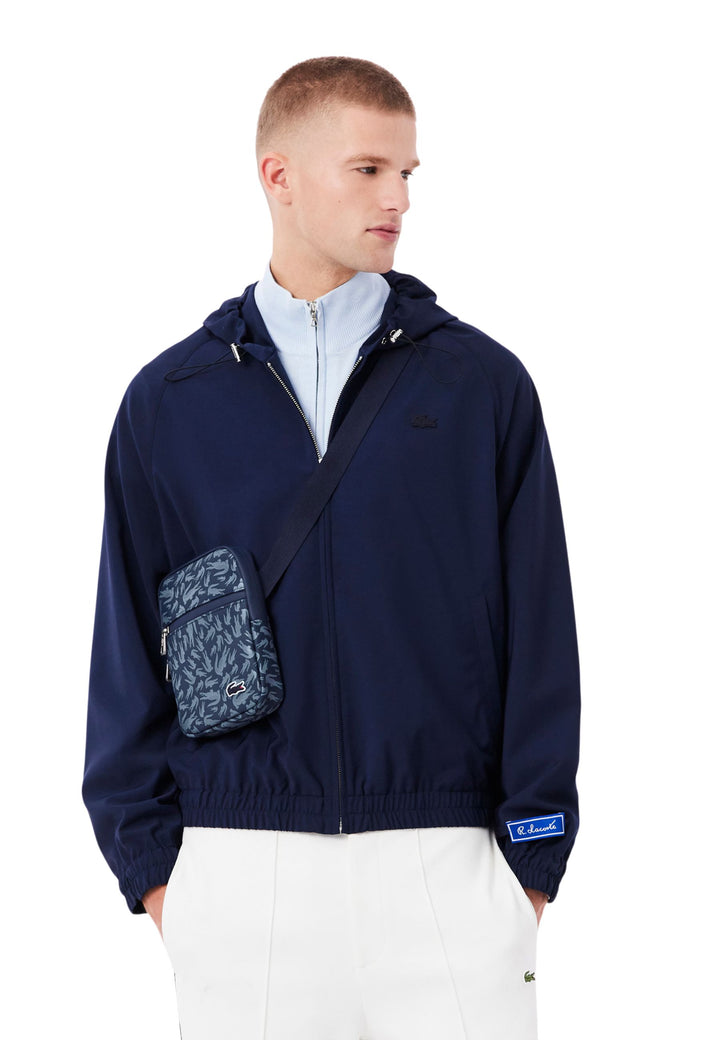 Lacoste Pequeño Bolso Lcst Hombre NH5087TX Camo Croc Marino