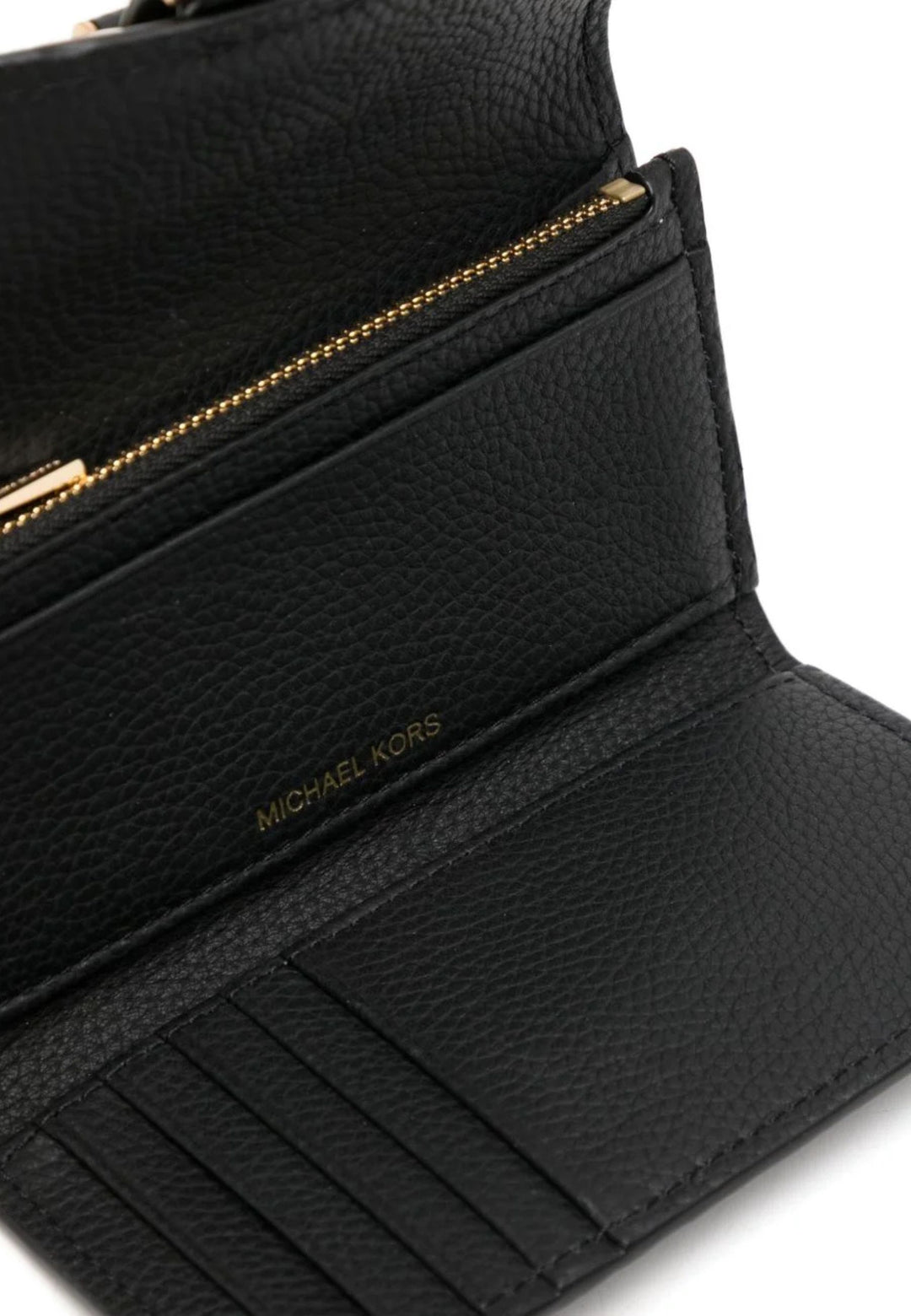 Michael Kors Portmonni / Geldbong Cuir Nolita 32F4GY5E8L Schwaarz