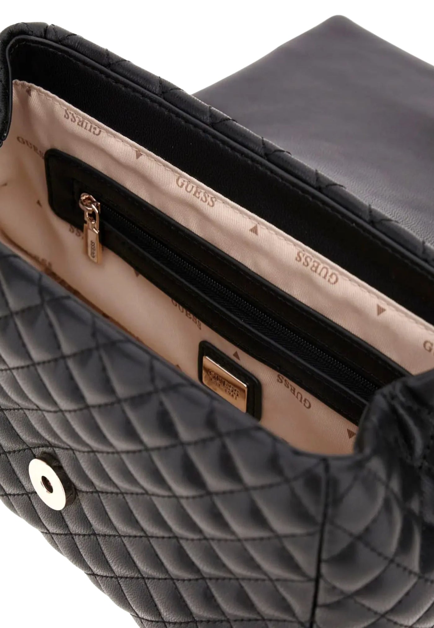 Guess Pochette Ever Flap Clutch Nera EG867921