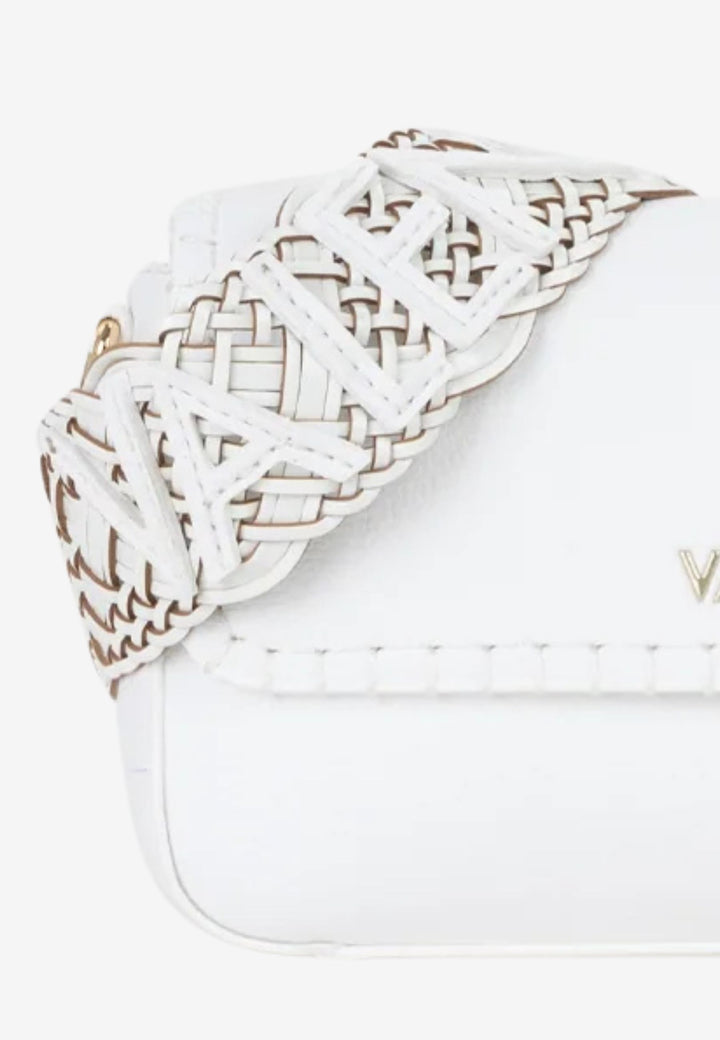 Valentino Bolso de hombro Aleksandra VBS9W909 Off White