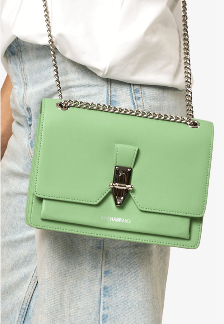 Chabrand Torebka Damska na Ramię Lena Zielony Jadeit 11907Sy527