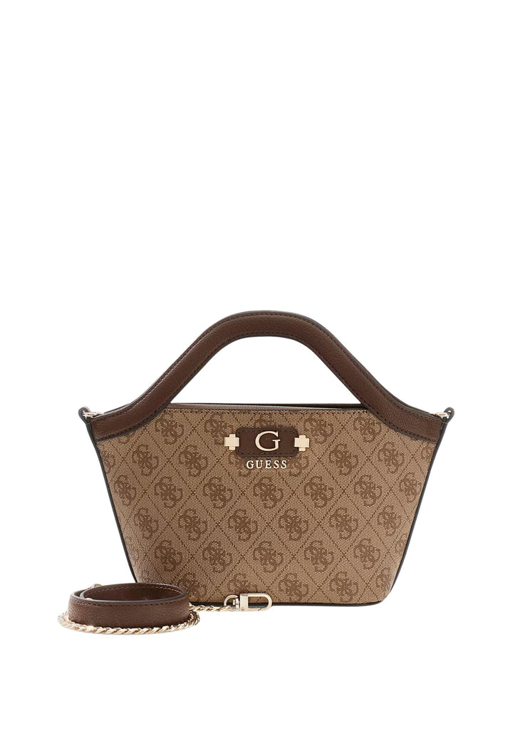 Guess Cabas Lindsey Mini Latte Logo