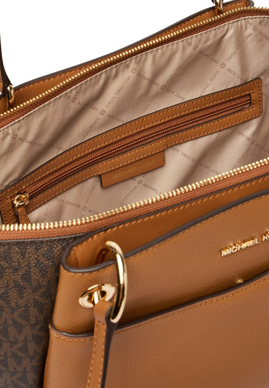 Michael Kors Sac Cabas May Marron