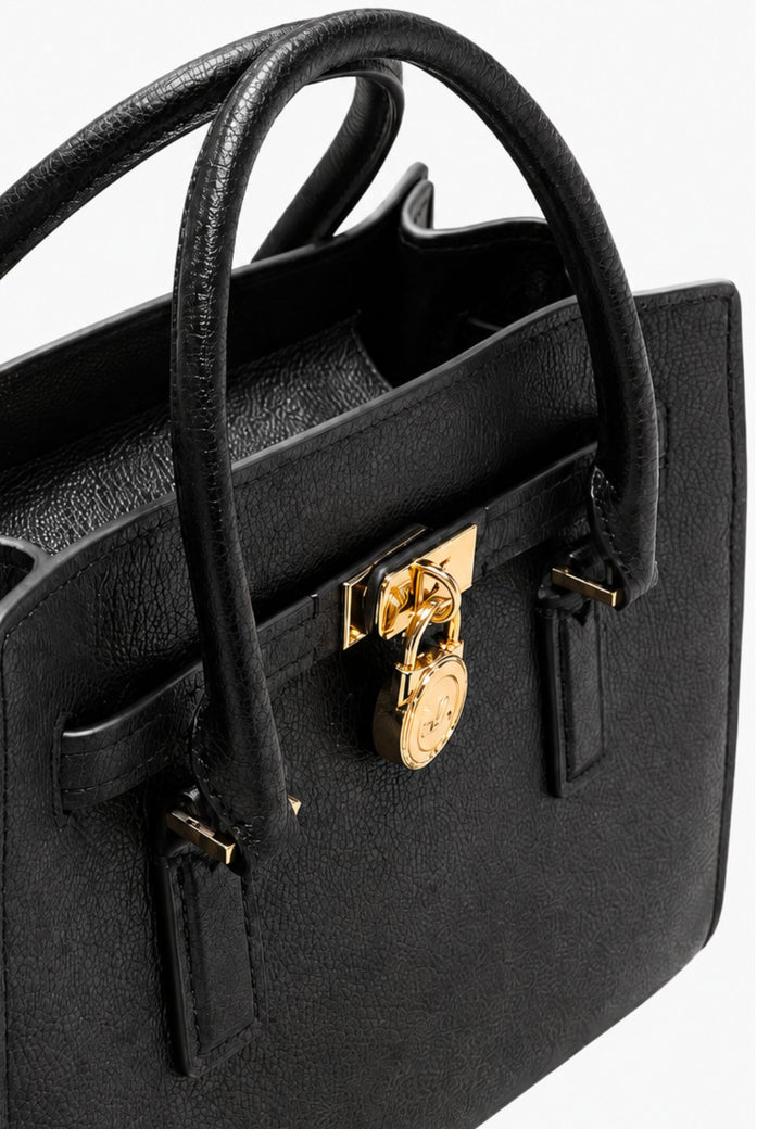 Michael Kors Sac à main Hamilton Cuir Noir