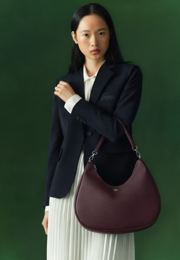 Lacoste Handväska Daily City NF5125DZ Fudge