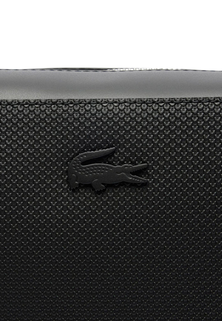 Sac à bandoulière Lacoste Chantaco en cuir NH5060CE Noir