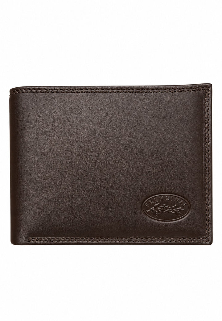 Francinel Italian Wallet in Brown Cowhide Leather