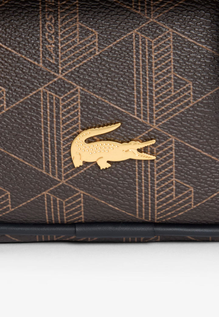 Lacoste Sacoche The Blend Monogramme Noir Shiitake